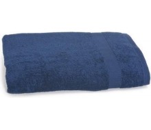 Serviette de bain (150 cm x 100 cm) Clarysse bleu foncé